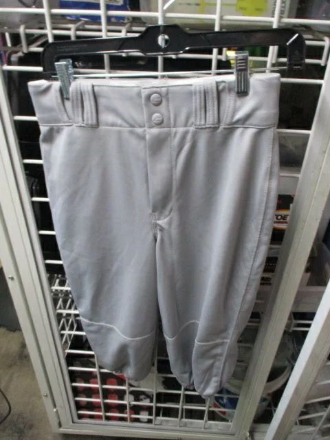 Baseball Pants with Double-Seat for Extra Protection-Used Champro Grey Knicker Bottom Pants Adult Size Small