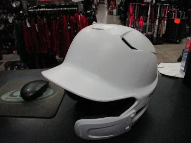 Youth Baseball Helmets with Adjustable Padding for Growing Kids-Used Easton Z5 Batting Helmet W/ Jaw Guard Size Sr.