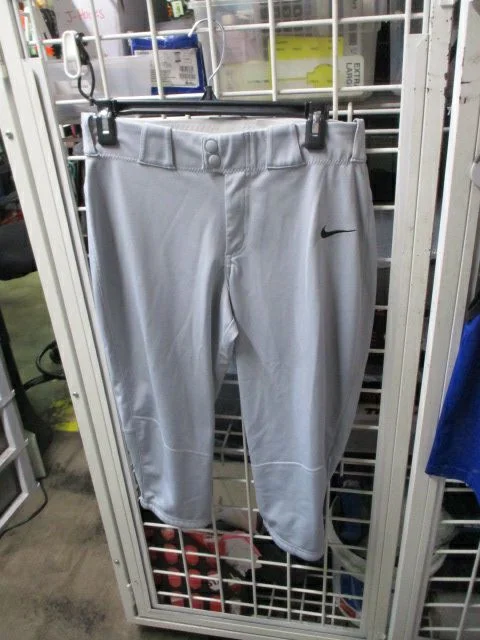 Baseball Pants with Full Leg Zipper for Easy On and Off-Used Nike Knicker Bottom Pants Adult Medium