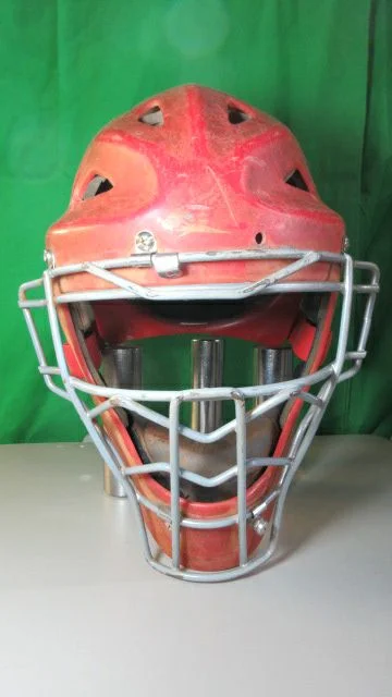 Baseball Helmets with High-Density Foam for Shock Absorption-Used Champro Air Tech System Catcher's Helmet