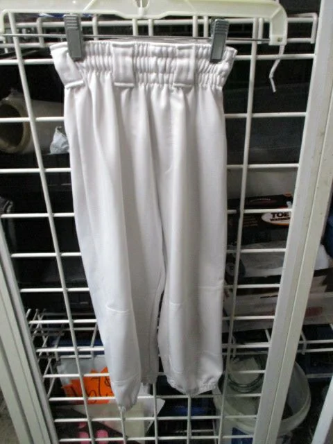 Baseball Pants with Removable Sliding Pads for Easy Maintenance-Used Wilson Elastic Bottom Pants Youth Size Small - worn