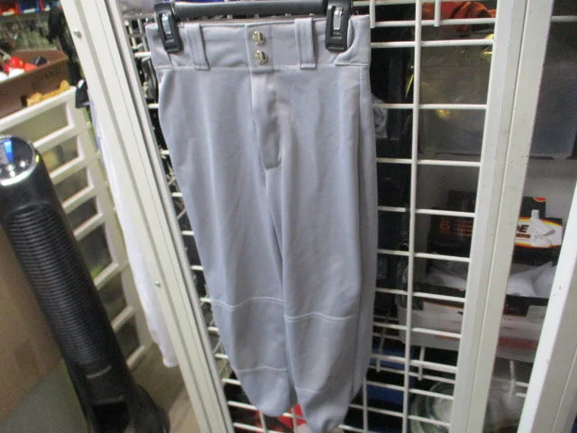 Baseball Pants with Lightweight Design for Maximum Speed-Used Wilson Grey Baseball Pants Size Youth Small