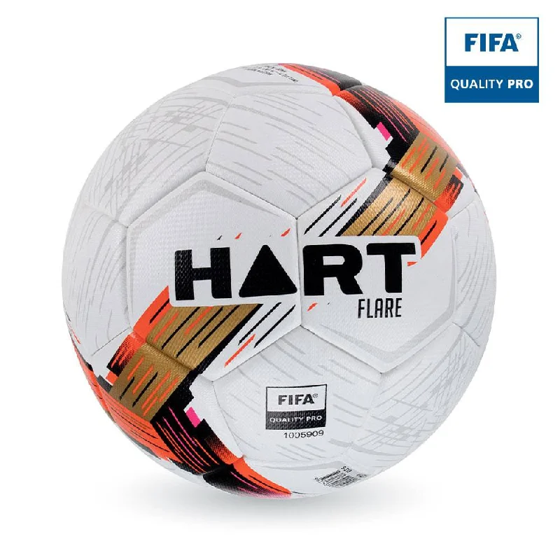 Classic Black and White Soccer Balls for Traditional Style-HART Flare Soccer Ball