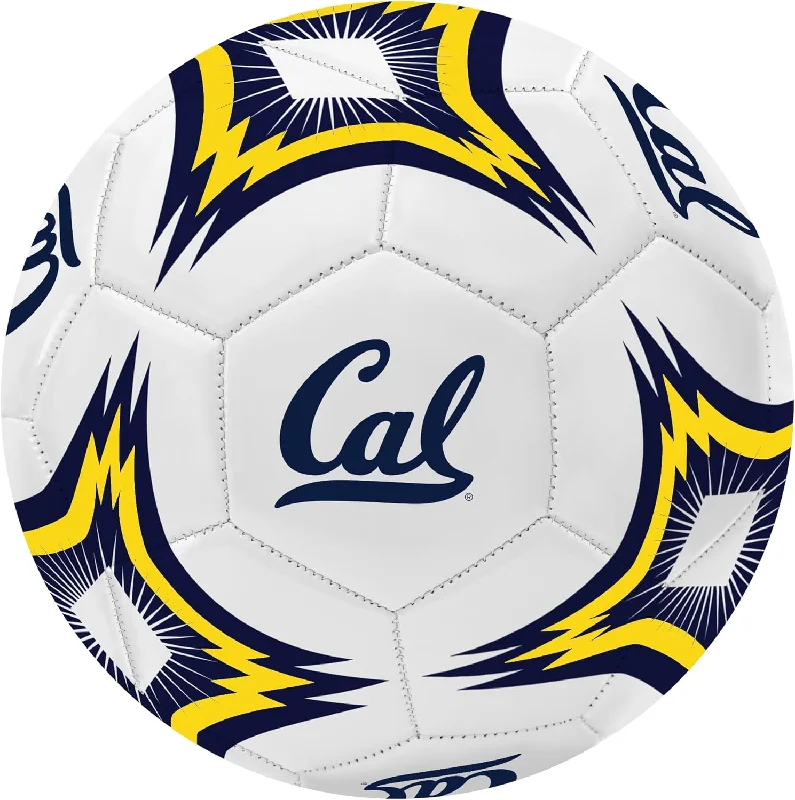 Light-Up Soccer Balls for Night Play-Cal Berkeley Kaleidoscope Regulation Size 5" College Soccer Ball