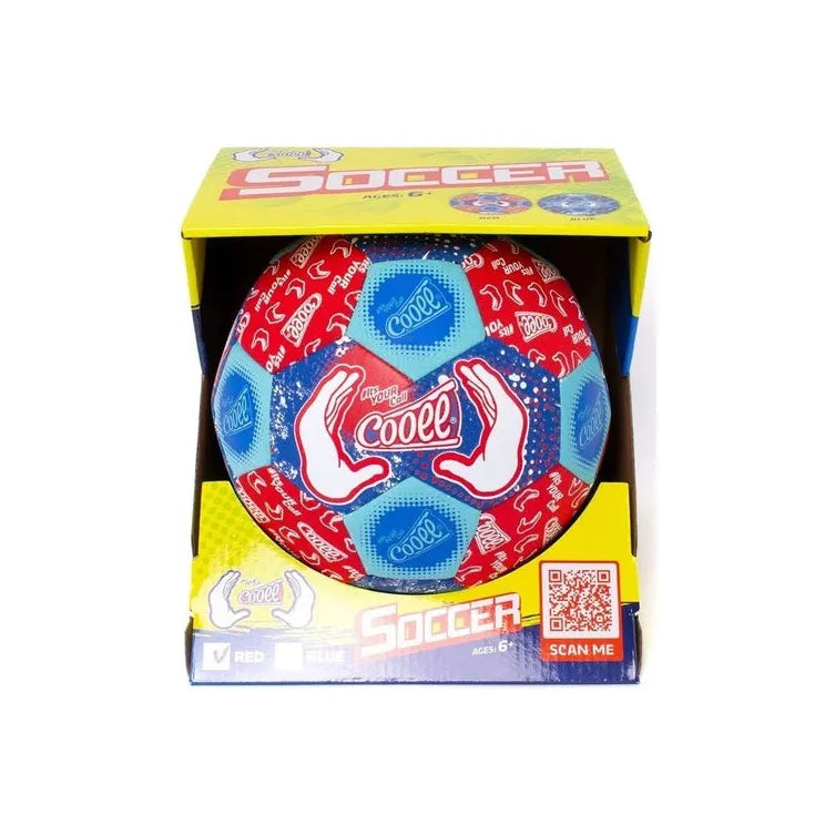 Premium PU Soccer Balls for Professional Games-Cooee Red Soccer Ball Size 5