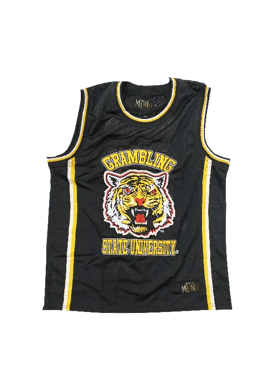 Basketball Jerseys with Anti-Wrinkle Fabric for Easy Maintenance-GRAMBLING BASKETBALL JERSEY