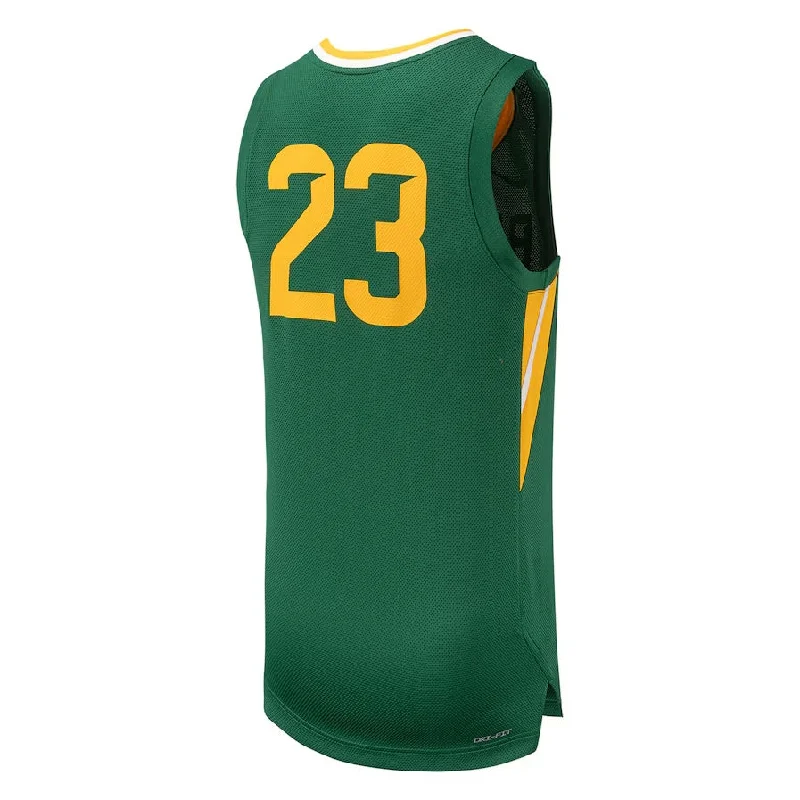 Basketball Jerseys with Soft and Stretchable Fabric for All-Day Comfort-#23 B.Bears Replica Basketball Jersey - Green Stitched American College Jerseys