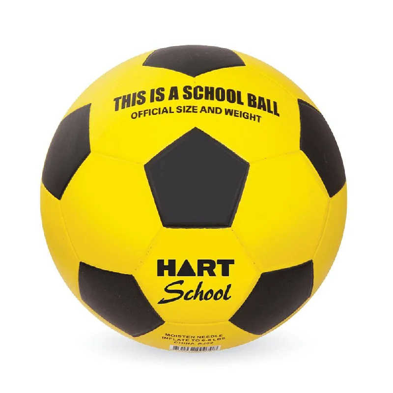 Training Soccer Balls with Extra Durability-HART School Rubber Soccer Balls