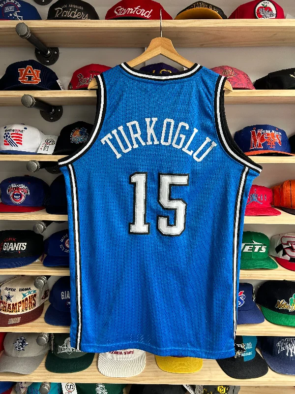 Basketball Jerseys with Soft Polyester Blend for Lightweight Feel-Orlando Magic Hedo Turkoglu Swingman Jersey Large