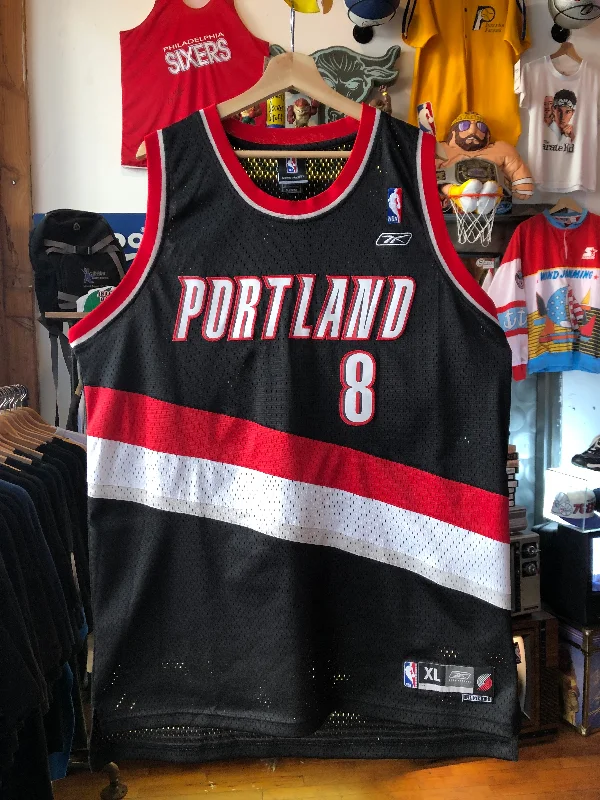 Basketball Jerseys with Minimalist Style for Sleek Appearance-Reebok Swingman NBA Portland Trailblazers Martell Webster Basketball Jersey Size XL