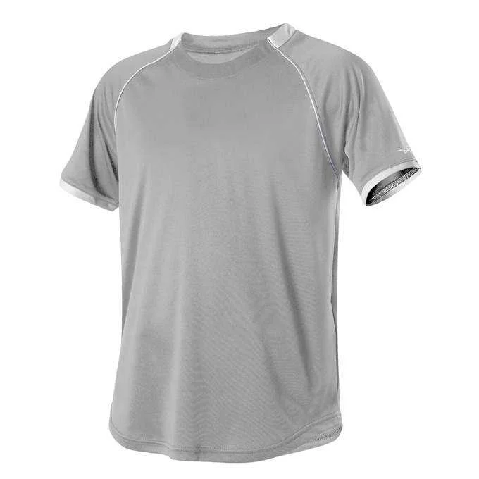 Baseball Jerseys with Soft Fabric for a Casual Look-Alleson Athletic 508C1 Adult Baseball Jersey - Grey White