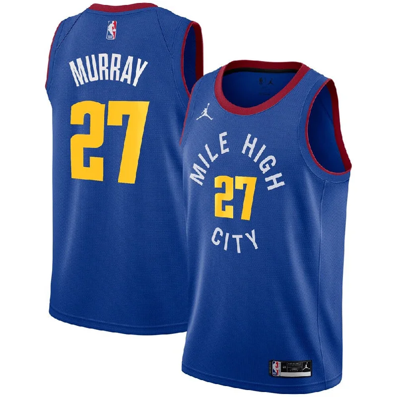 Basketball Jerseys with Custom Colors for Team Branding-Jamal Murray Mile High City Jersey