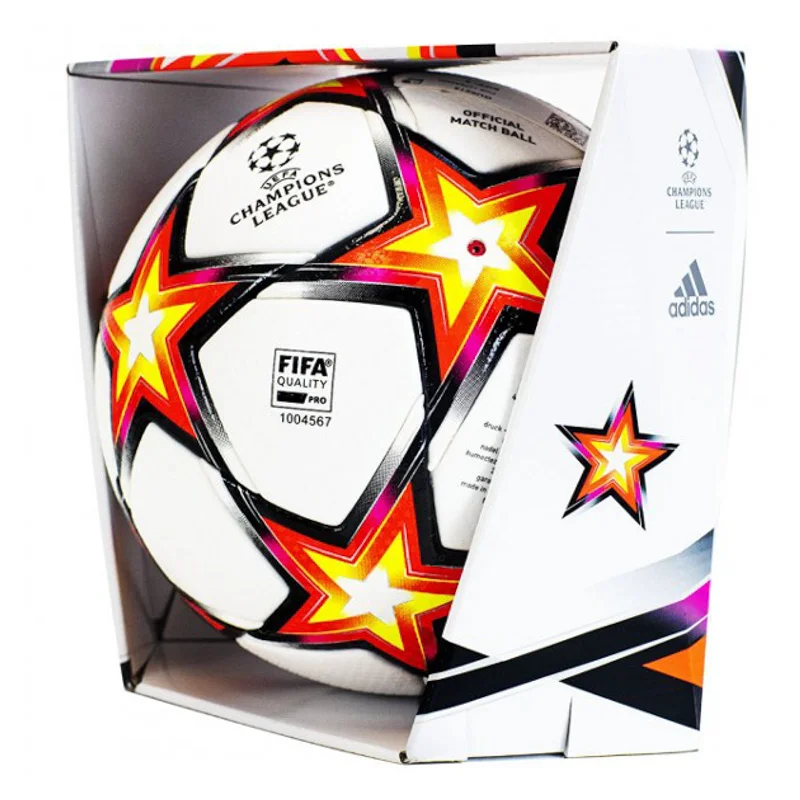 Training Soccer Balls for Skill Development-Adidas UCL Pro Pyrostorm Football White (Soccer Ball) Size 5 by Adidas