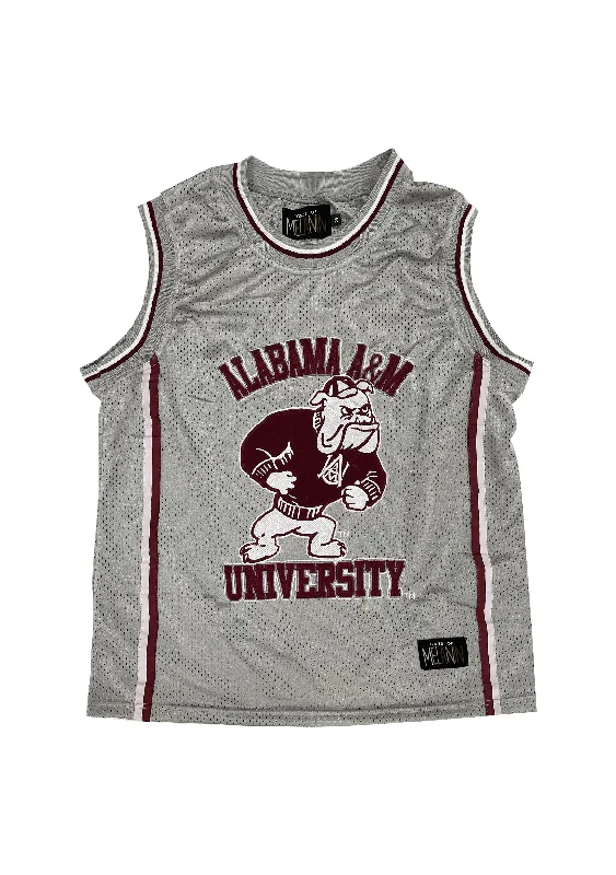 Basketball Jerseys with Soft Polyester Blend for Lightweight Feel-ALABAMA A&M BASKETBALL JERSEY