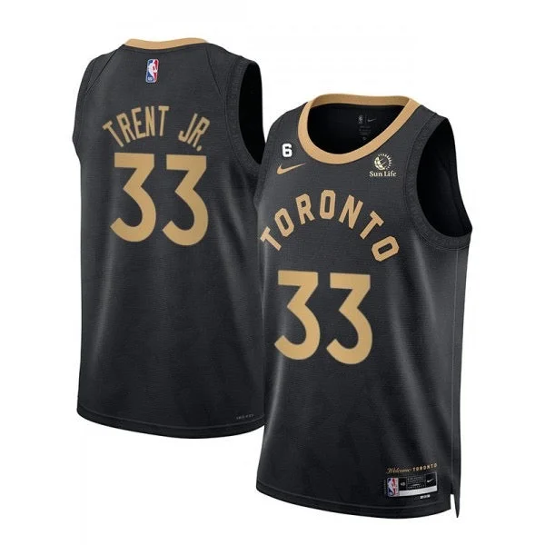 Basketball Jerseys with Stretch Fabric for Flexibility-Gary Trent Jr Raptors Jersey