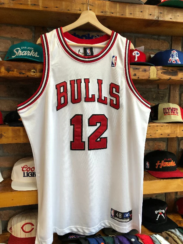 Basketball Jerseys with Soft Polyester Blend for Lightweight Feel-Vintage Chicago Bulls Reebok Kirk Hinrich Authentic Jersey 48