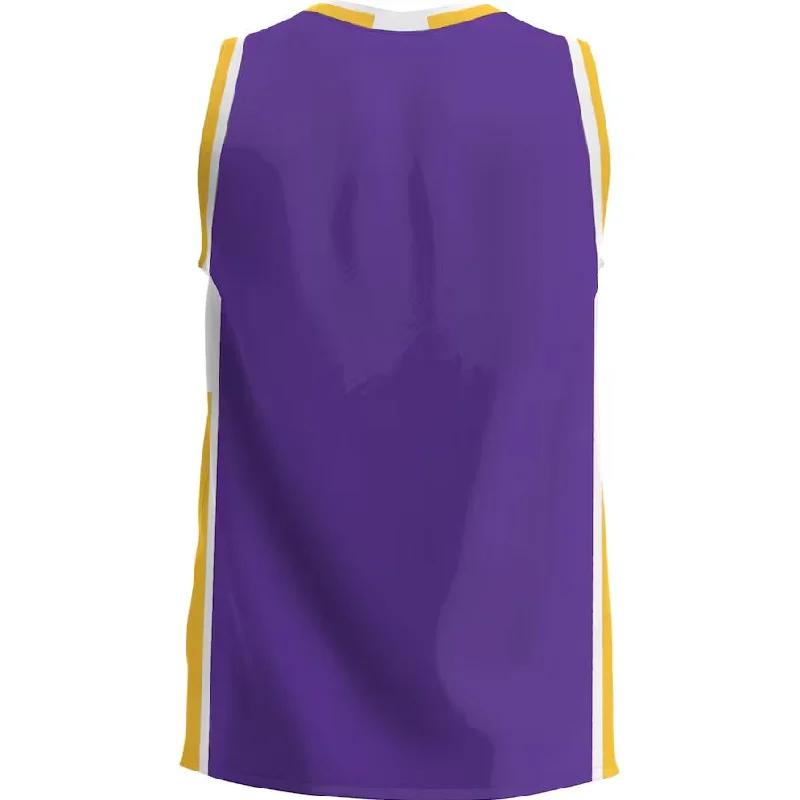 Basketball Jerseys with Mesh Sides for Extra Airflow-A.Eagles GameDay Greats Lightweight Basketball Jersey - Purple American College Jerseys