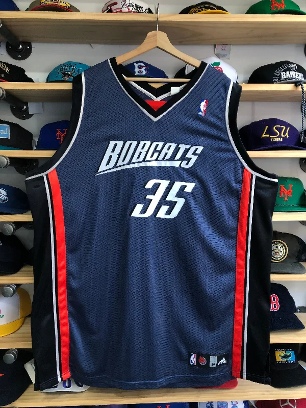 Basketball Jerseys with Classic Stripes for Vintage Feel-Vintage Adidas Charlotte Bobcats Adam Morrison Authentic Jersey Size 56/3XL