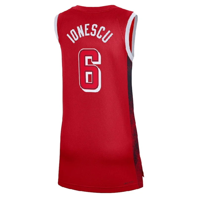 Basketball Jerseys with Customizable Sleeve Length for Different Looks-USA Basketball #6 Sabrina Ionescu 2024 Swingman Player Jersey - Red American Basketball Jersey