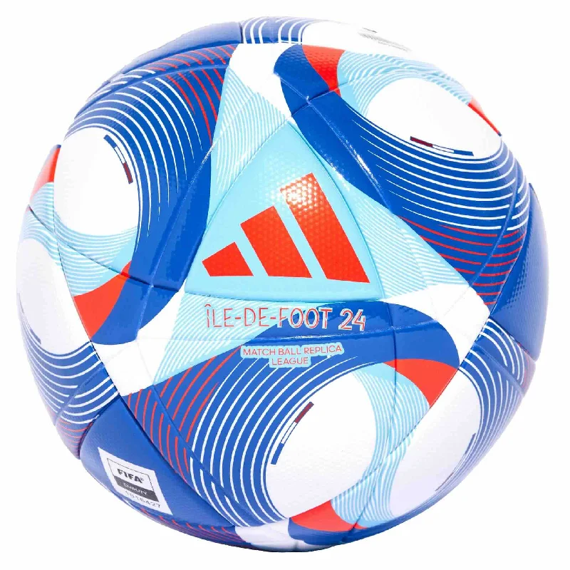 Soccer Balls with Extra Softness for Gentle Kicks-Île-de-foot 24 LEAGUE Soccer Ball