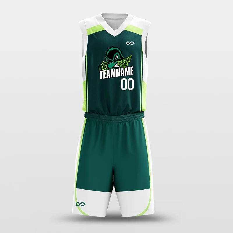 Basketball Jerseys with Bold Color Contrast for Standout Look-Probability - Customized Sublimated Basketball Jersey Set