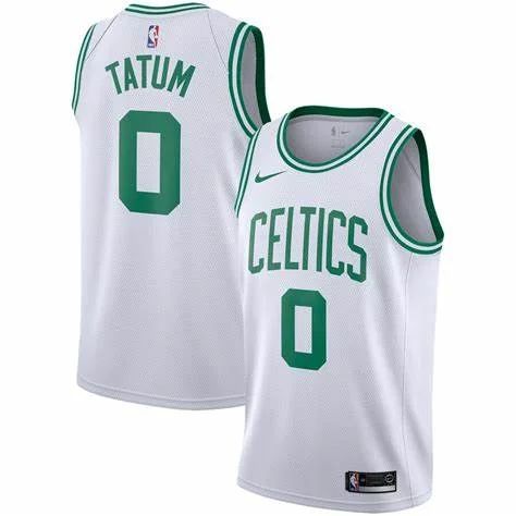 Basketball Jerseys with Adjustable Neck Design for Perfect Fit-Jayson Tatum Celtics Jersey