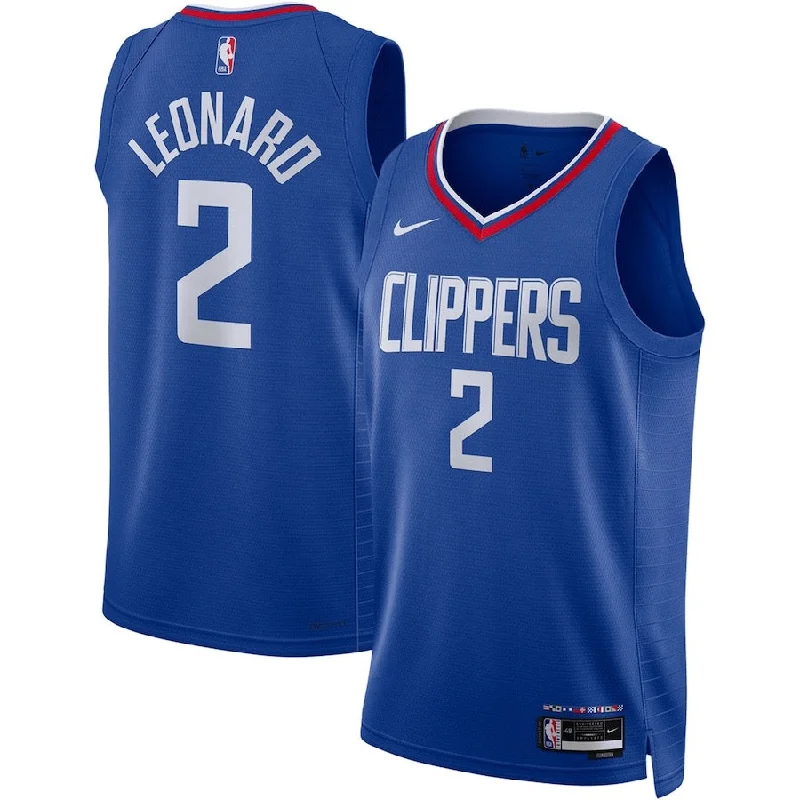 Basketball Jerseys with Soft Touch Fabric for All-Day Comfort-Kawhi Leonard Clippers Jersey