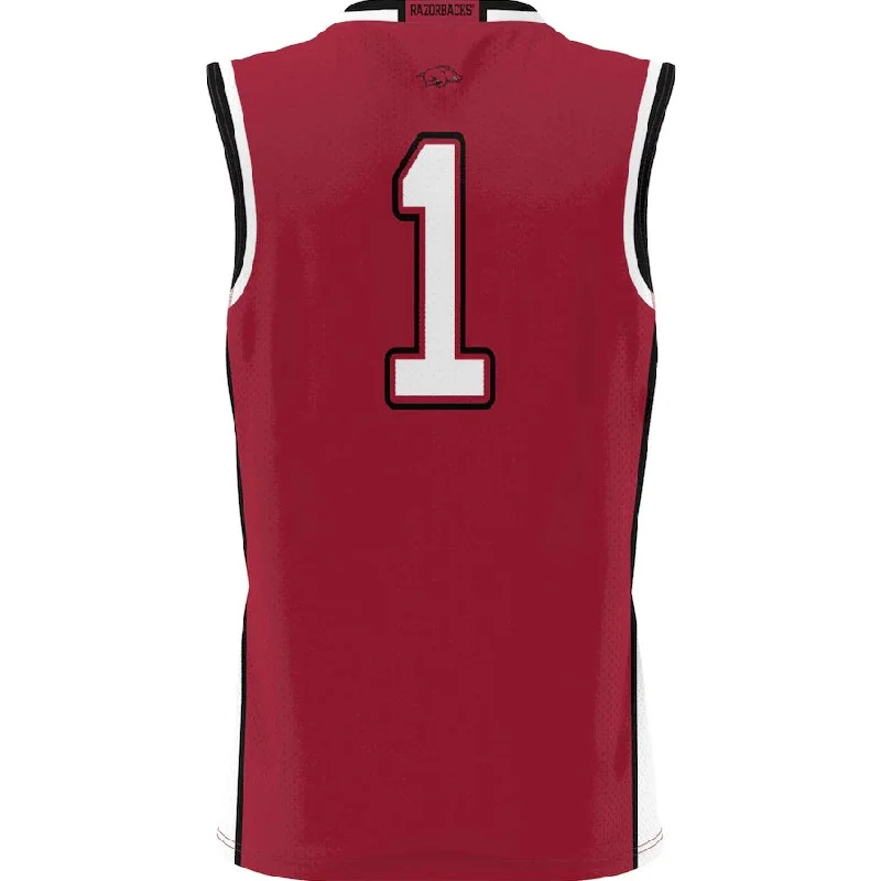 Custom Basketball Jerseys for Teams-#1 A.Razorbacks GameDay Greats Lightweight Basketball Jersey - Cardinal Stitched American College Jerseys