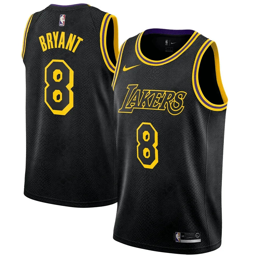 Basketball Jerseys with Reinforced Stitching for Durability-Kobe Bryant Black Mamba Jersey