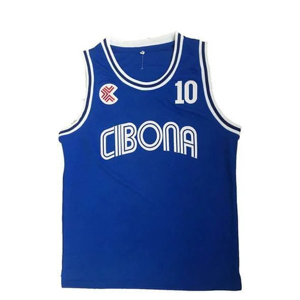 Basketball Jerseys with Stretch-Fit Design for Flexible Play-Drazen Petrovic Cibonia Basketball Jersey