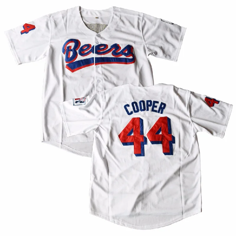 Baseball Jerseys with Soft Collar for Comfort-Beers Baseball Jersey