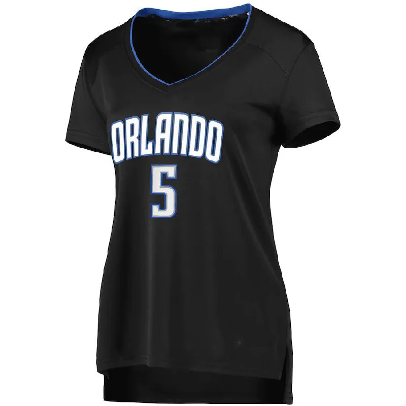 Basketball Jerseys with Lightweight Design for Freedom of Movement-O.Magic #5 Mohamed Bamba Fanatics Branded Women's 2019 Fast Break Replica Player Jersey Stitched American Basketball Jersey