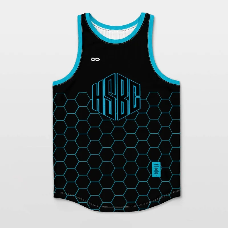 Basketball Jerseys with Embroidered Logos for Premium Look-Bee Net - Customized Basketball Jersey Sleeveless