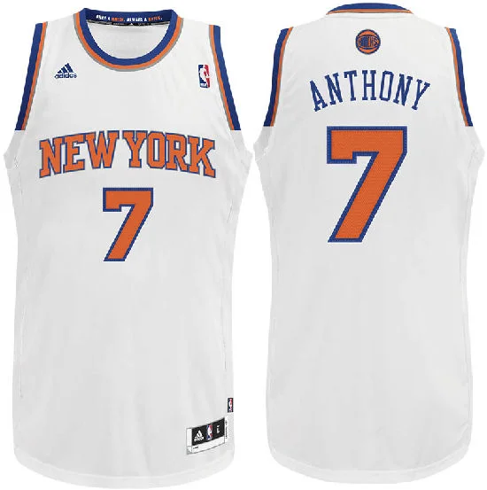 Basketball Jerseys with Durable Fabric for High-Performance Play-Carmelo Anthony New York Knicks Jersey