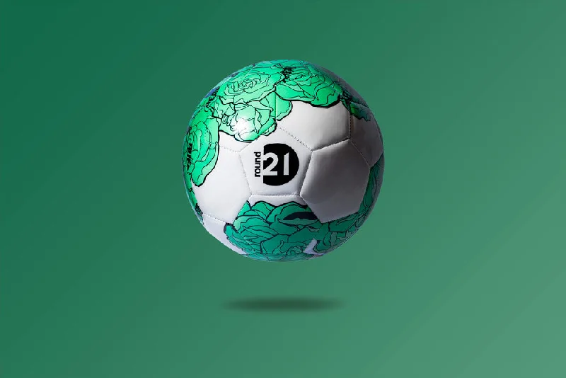 Soccer Balls with Enhanced Air Retention for Long-Lasting Performance-Green Roses Soccer Ball