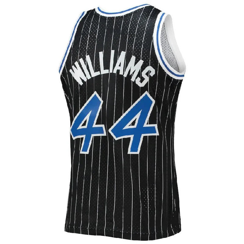 Basketball Jerseys with Stretchable Material for Maximum Comfort-O.Magic #44 Jason Williams Mitchell & Ness 2009-10 Hardwood Classics Swingman Jersey Black Stitched American Basketball Jersey