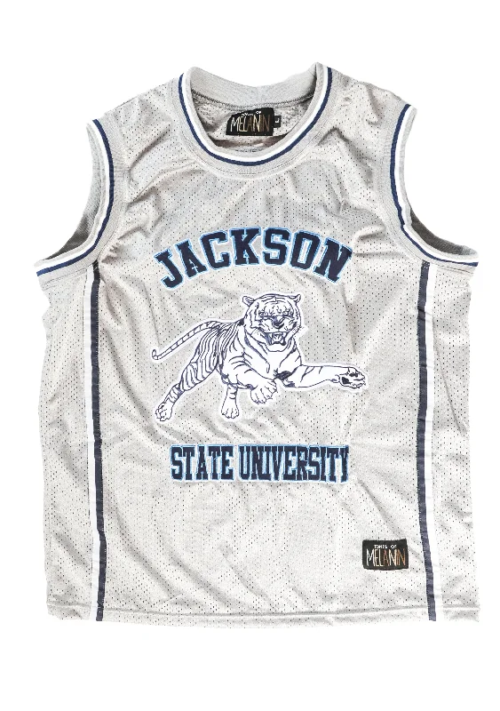 Basketball Jerseys with Classic Pinstripe Design for Vintage Look-JACKSON BASKETBALL JERSEY