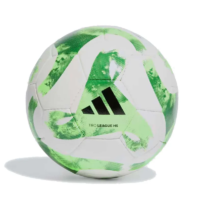 Affordable Soccer Balls for Recreation and Practice-Tiro Match Soccer Ball - White/Tea Green/Team Solar Green