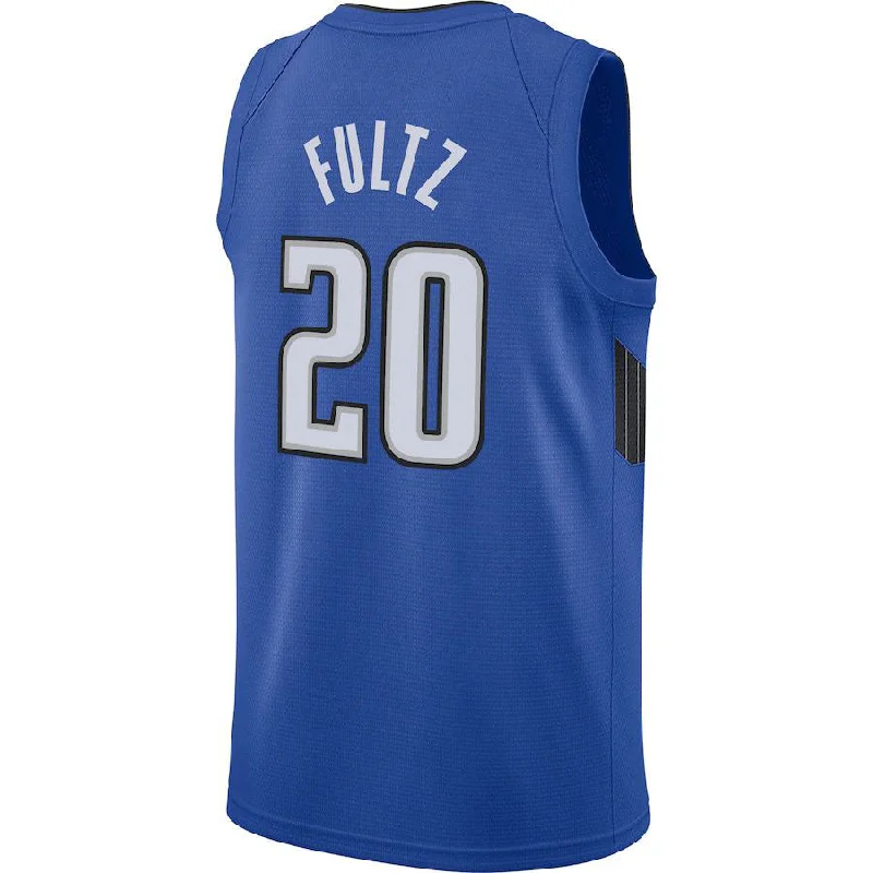 Personalized Basketball Jerseys for Players and Fans-O.Magic #20 Markelle Fultz Jordan Brand 2020-21 Swingman Jersey Statement Edition Royal Stitched American Basketball Jersey