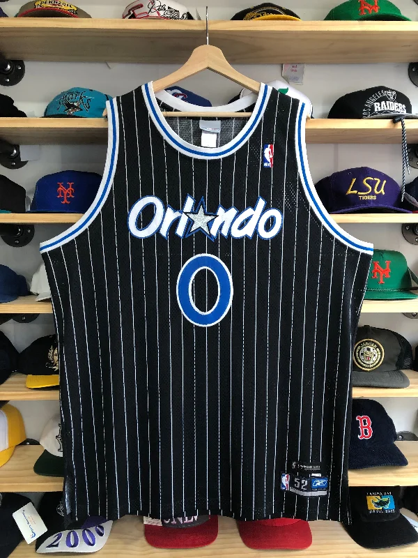 Basketball Jerseys with Padded Neck for Extra Comfort-Vintage Reebok Orlando Magic Drew Gooden Authentic Pinstripe Jersey Size 52/2XL