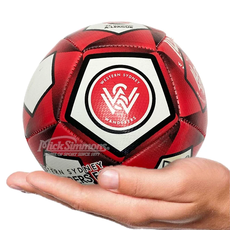 Official Size Soccer Balls for Adult Leagues-Western Sydney Wanderers FC Mini Skills Size 1 Football (Soccer Ball)