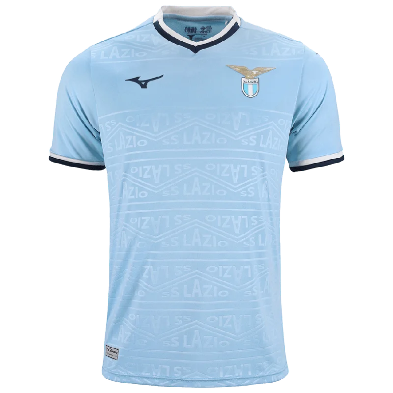 Soccer Jerseys with Button Placket for Traditional Style-SS Lazio 24/25 Home Jersey (P2GABX0704)