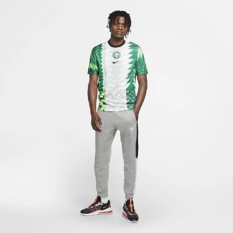 Soccer Jerseys with Tight-Fit Sleeves for Streamlined Look-Nike Nigeria 2020 Stadium Home Mens Soccer Jersey