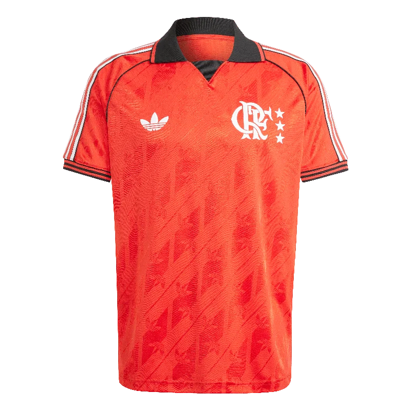 Soccer Jerseys with Vented Mesh Panels for Maximum Airflow-Flamengo Lifestyle Jersey (IT3816)