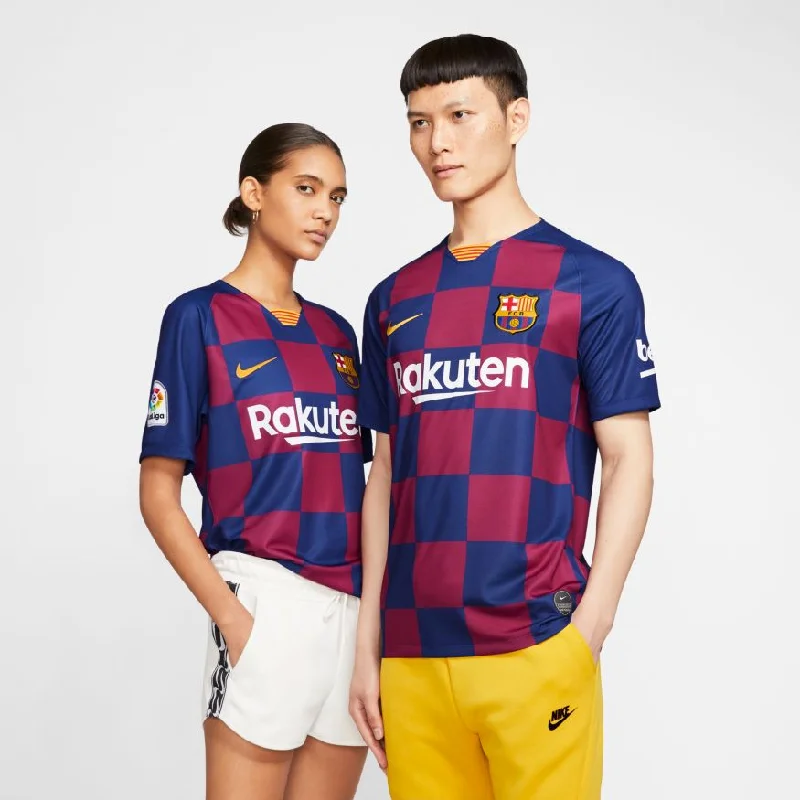 Soccer Jerseys with Padded Neck for Extra Comfort-Nike FC Barcelona 2019/20 Stadium Home Soccer Jersey