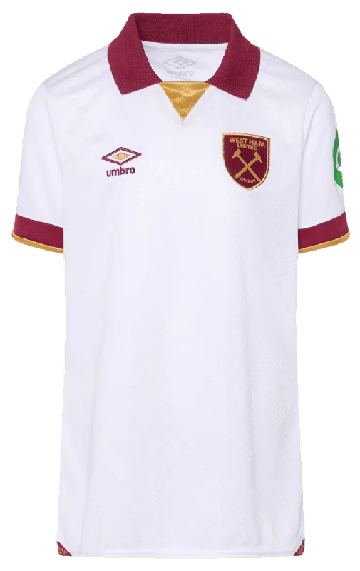 Soccer Jerseys with Double-Stitched Seams for Durability-West Ham FC 24/25 Third Youth Jersey (99730USLV)