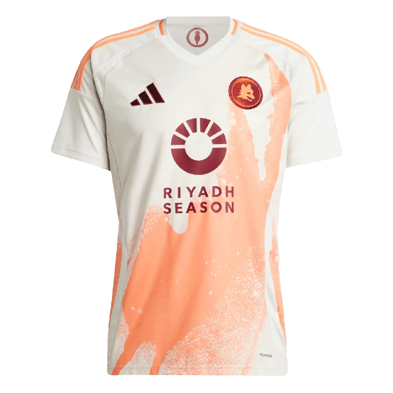 Soccer Jerseys with Soft Interior Lining for Comfort Against Skin-AS Roma 24/25 Away Jersey (IS5405)