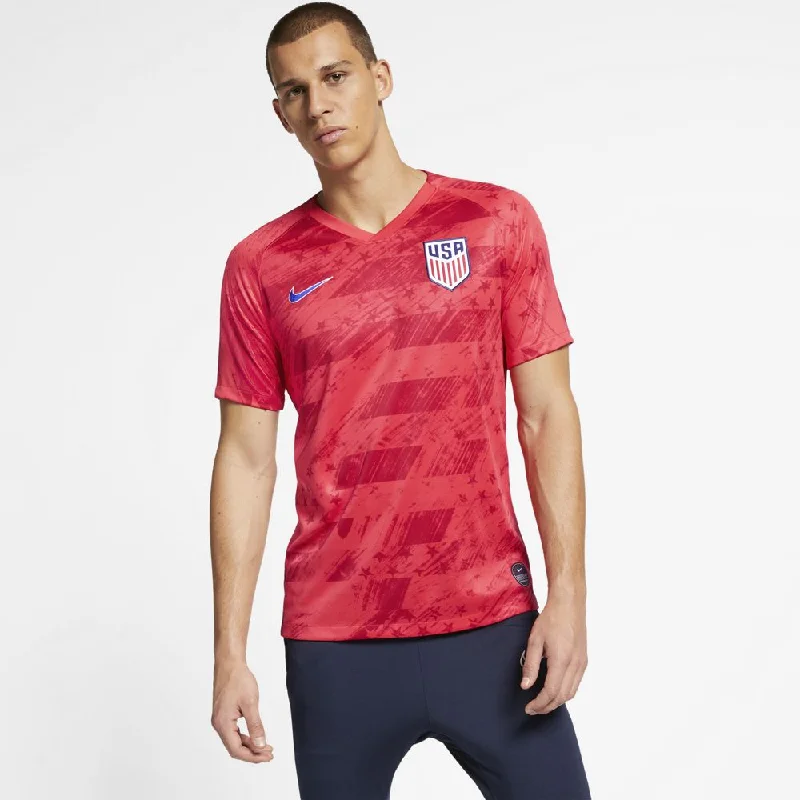 Soccer Jerseys with Sublimated Design for Unique Patterns-Nike U.S. Stadium 2019 Men's Away Jersey