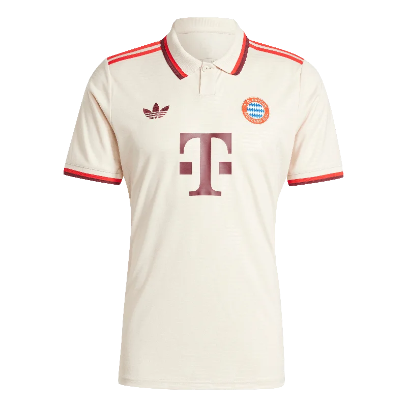 Soccer Jerseys with Button Placket for Traditional Style-FC Bayern 24/25 Third Jersey (IZ3129)