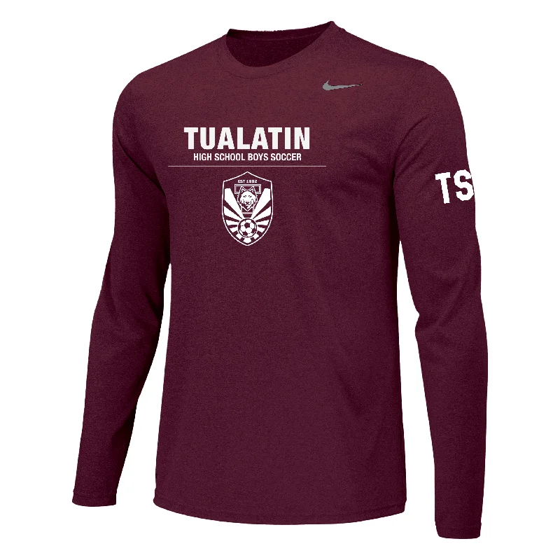 Soccer Jerseys with Colorful Patterns for Bold Look-Tualatin HS GK L/S Dri-Fit [Men's]